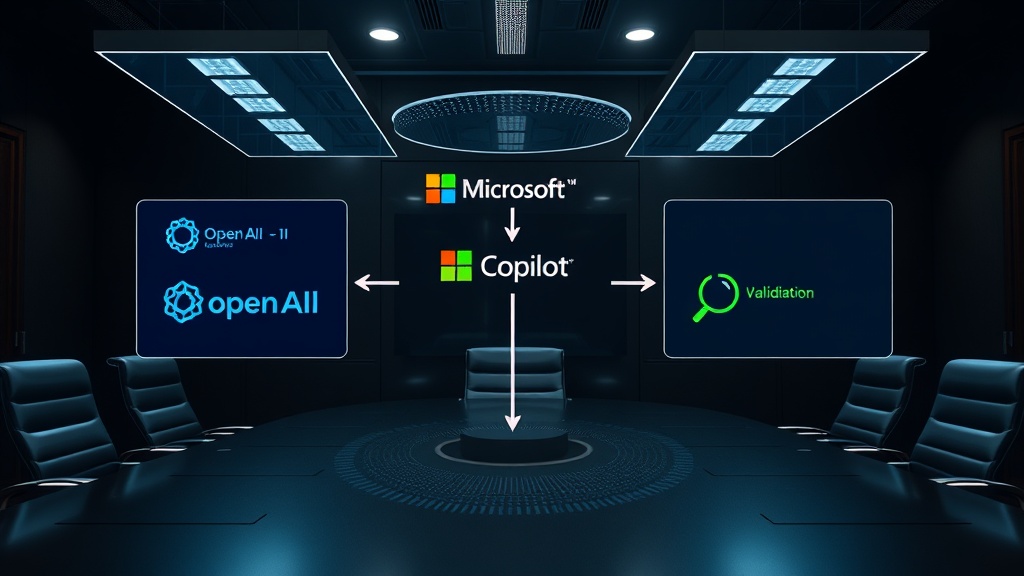 Microsoft Forces Rival AI Models to Compete Inside Copilot: GPT Drafts, Claude Validates, Enterprise Wins